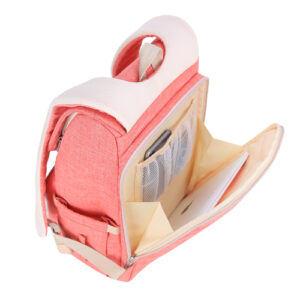 Canvas Diaper Bag Travel Backpack - Image 4