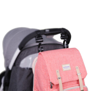 Canvas Diaper Bag Travel Backpack - Image 5